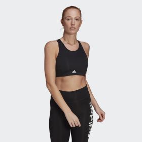 Adidas Performance Aeroready D2m 3-stripes Sport Bra W