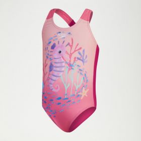 Speedo Girls Digital Printed Swimsuit